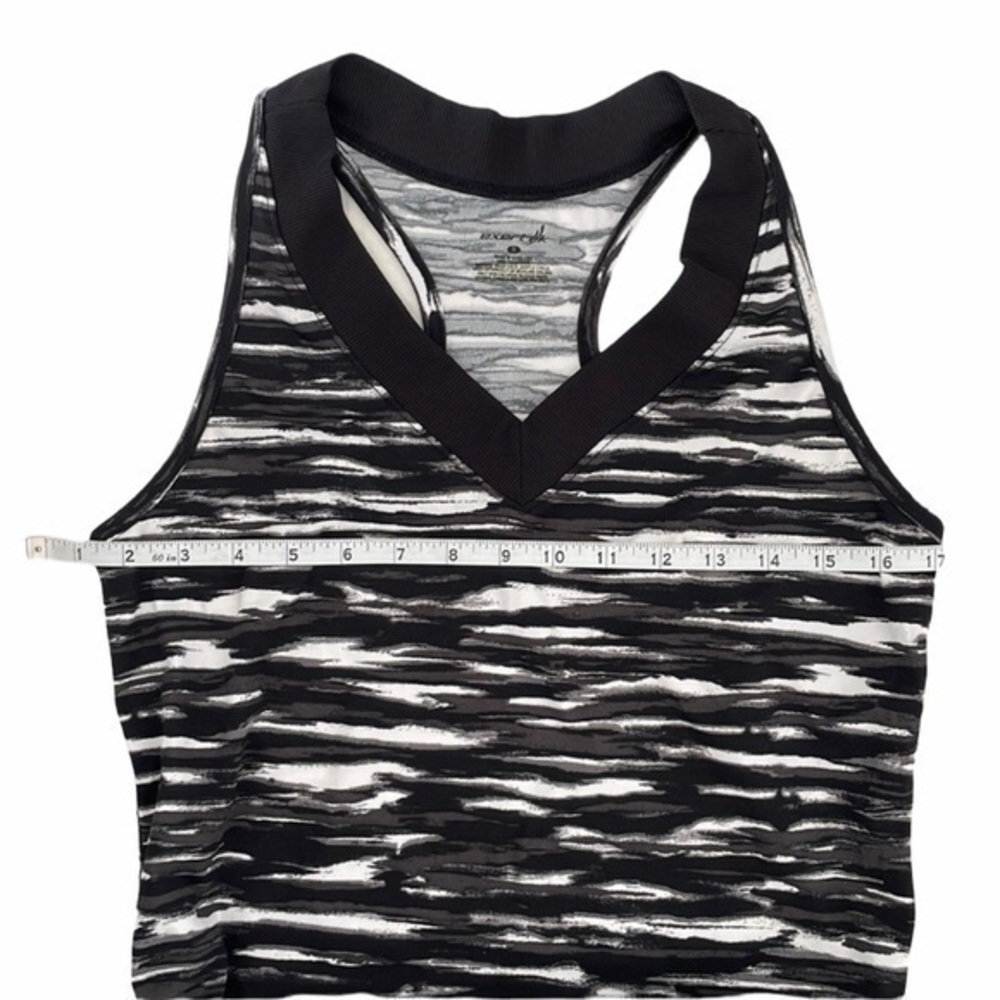 Exertek Cross Back Ruched Side Drawstring Tank Top - Picture 4 of 6